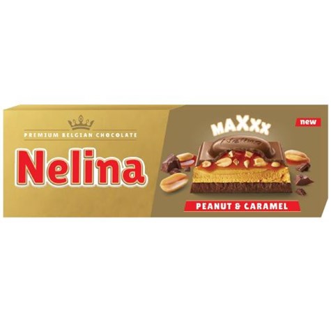 Nelina Maxxx Peanut Caramel Czekolada 300g
