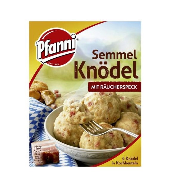 Pfanni Semmel Knodel mit Raucherspeck 6szt 200g