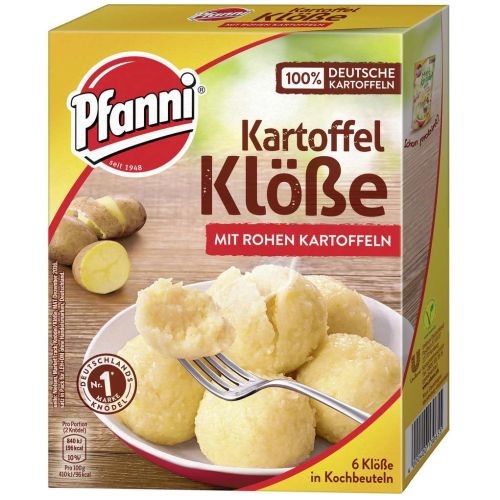Pfanni Kartoffel Klosse Rohen Kartoffeln 6szt 200g