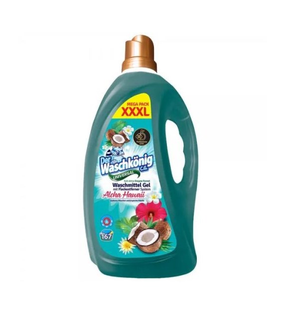 Waschkonig Aloha Hawaii Universal Gel 167p 5L