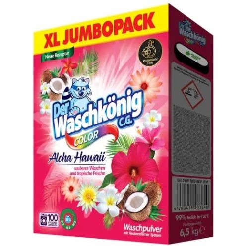 Waschkonig Aloha Hawaii Color Proszek 100p 6,5kg