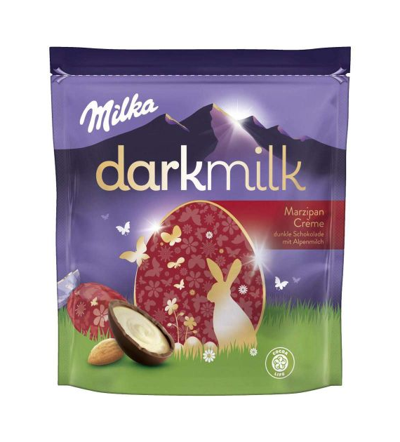 Milka Darkmilk Marzipan Creme Eier 100g