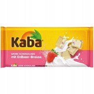 Kaba Erdbeer Brause Biała Czekolada 100g