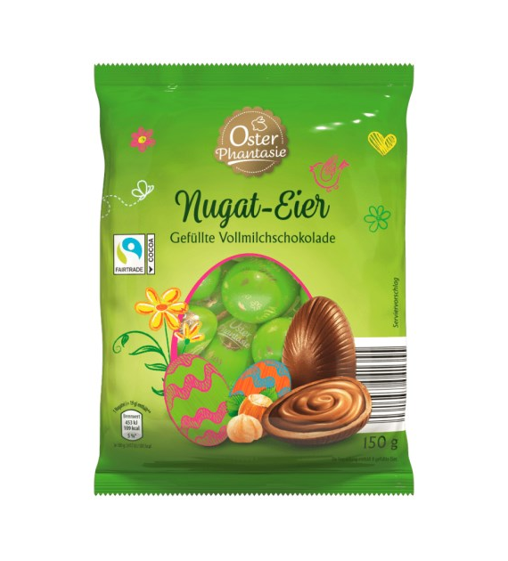Oster Phantasie Nugat Eier Milch 150g