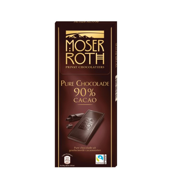 Moser Roth Edel Bitter 90% Czekolada 125g