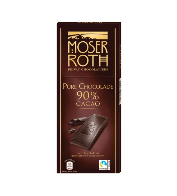 Moser Roth Edel Bitter 90% Czekolada 125g