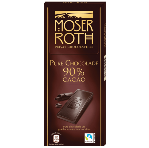 Moser Roth Edel Bitter 90% Czekolada 125g