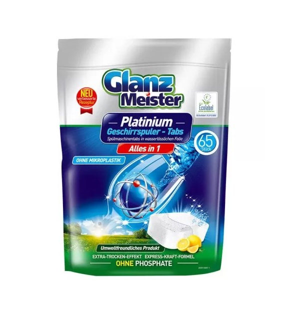 Glanz Meister Platinum All in 1 Tabs 65szt 1kg