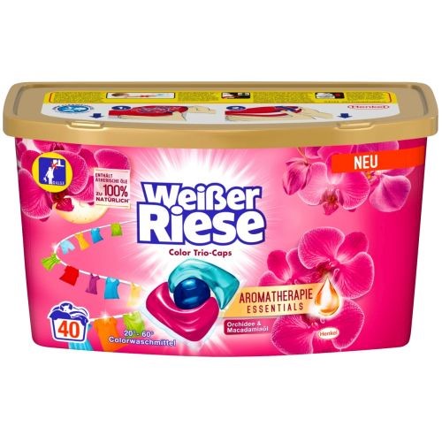 Weißer Riese Trio-Caps Color Orchidee 40p 480g