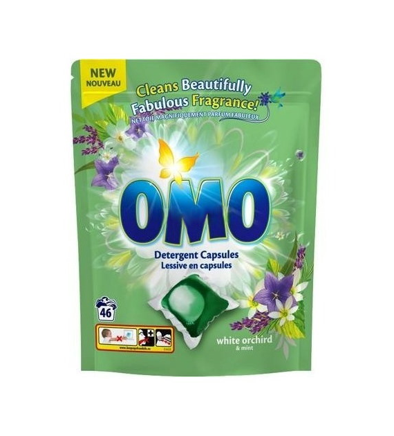 OMO Caps White Orchid & Mint 46p 1,1kg