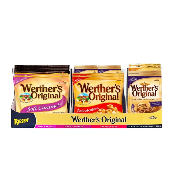 Werther's & Riesen Stand Mix 20szt
