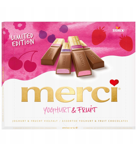 Merci Yoghurt & Fruit Limited Edition 250g