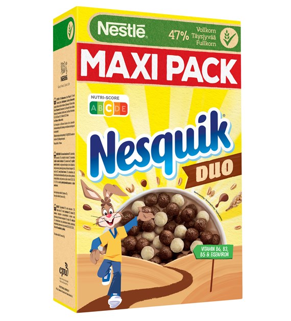 Nestle Nesquik Duo Płatki 585g