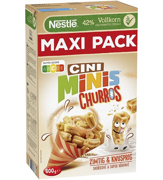 Nestle Cini Minis Churros Płatki 600g