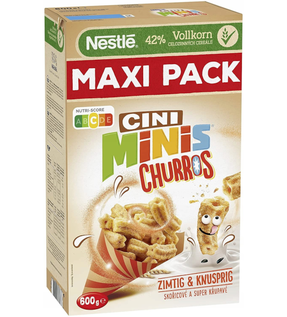 Nestle Cini Minis Churros Płatki 600g