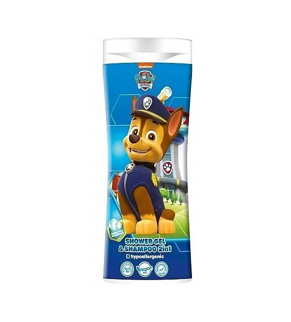 PAW Patrol Shower Gel&Shampoo Guma Balonowa 300ml