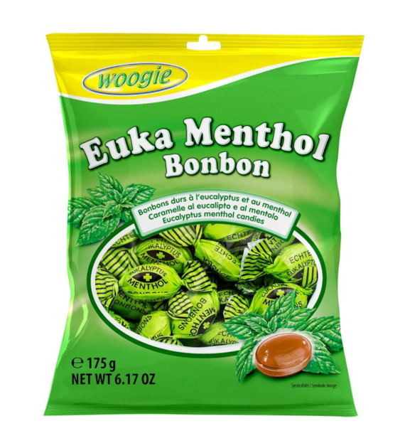 Woogie Euka Menthol Bonbon 175g