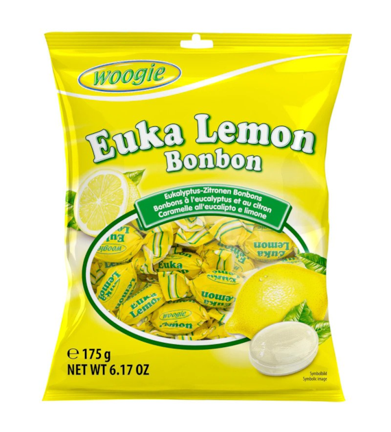 Woogie Euka Lemon Bonbon 175g