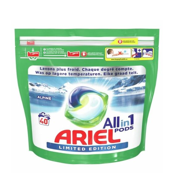 Ariel All in 1 Pods Alpine 40p 1kg