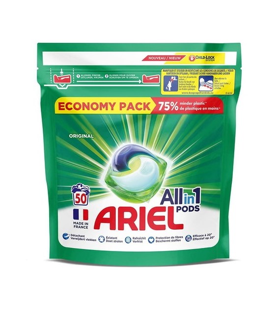 Ariel All in 1 Pods Original 50p 1,2kg