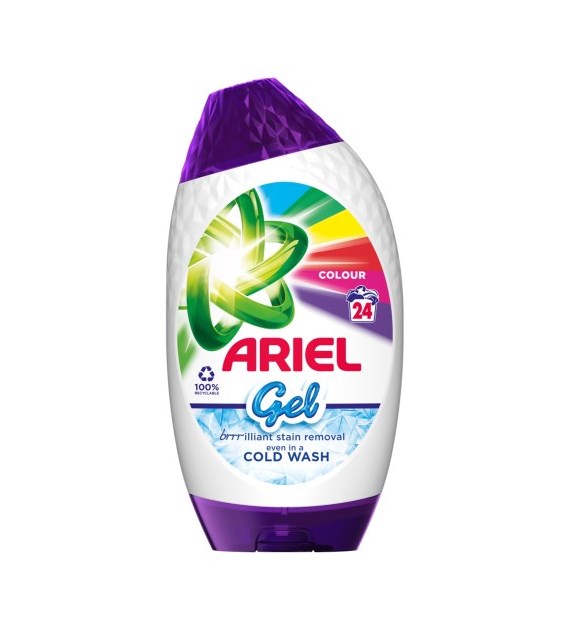 Ariel Cold Wash Colour Gel 24p 840ml