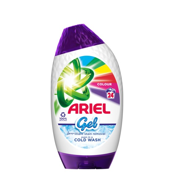 Ariel Cold Wash Colour Gel 24p 840ml