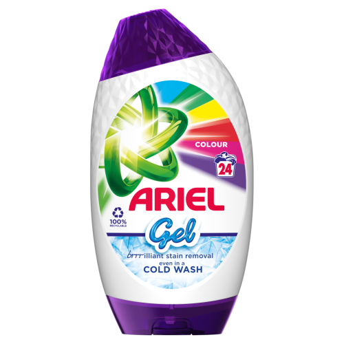 Ariel Cold Wash Colour Gel 24p 840ml