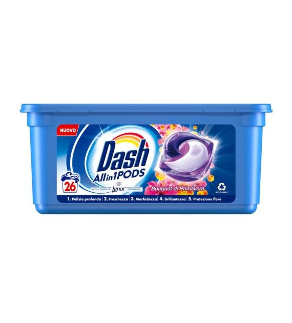 Dash All in 1 Pods Bouquet Primavera 26p 618g