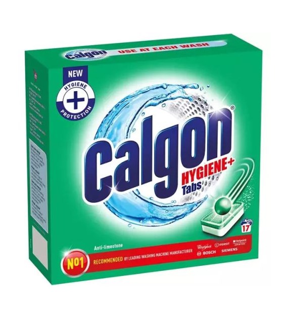 Calgon Hygiene+ Tabs 17szt 221g