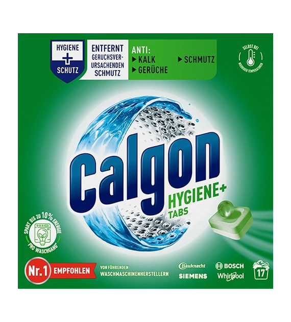 Calgon Hygiene+ Tabs 17szt 221g