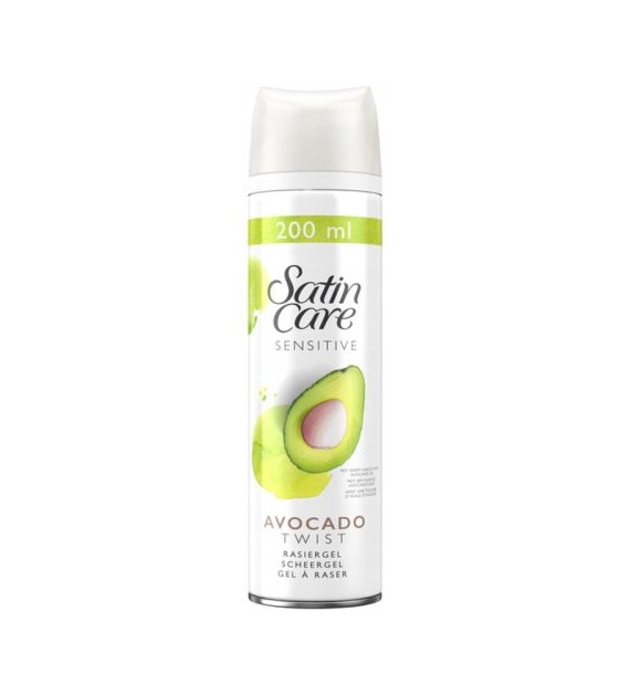 Satin Care Sensitiv Avocado Twist Gel 200ml