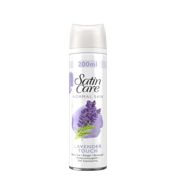 Satin Care Normal Lavender Touch Gel 200ml