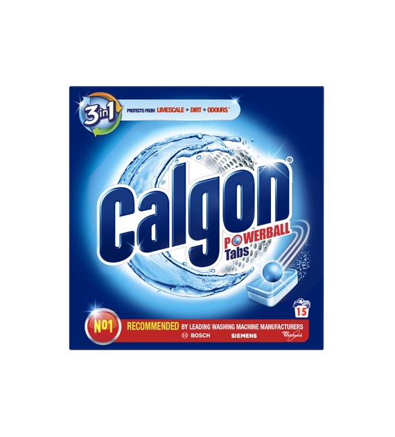 Calgon 3in1 Powerball Tabs 15szt 195g UK