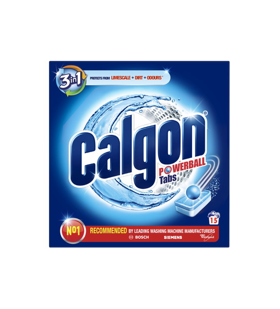 Calgon 3in1 Powerball Tabs 15szt 195g UK
