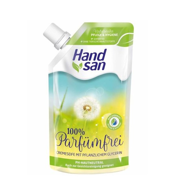 Hand San Parfumfrei Cremeseife Mydło Zapas 300ml