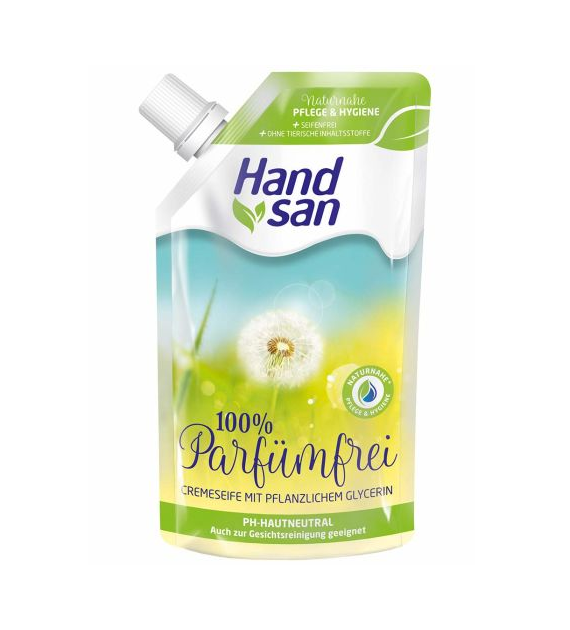 Hand San Parfumfrei Cremeseife Mydło Zapas 300ml