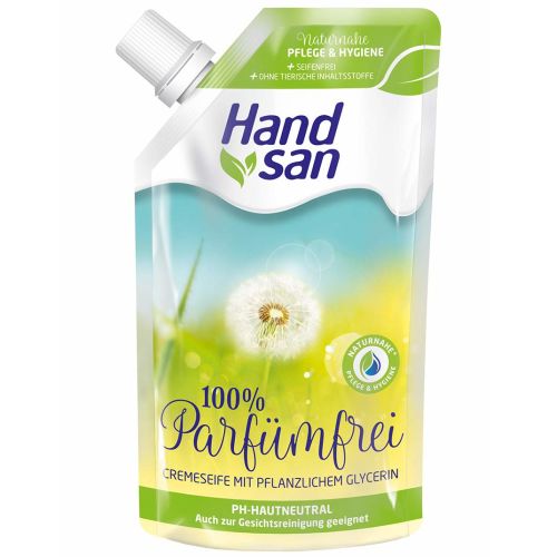 Hand San Parfumfrei Cremeseife Mydło Zapas 300ml