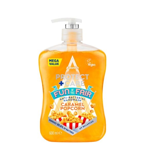 Astonish Fun Fair Caramel Popcorn Mydło 600ml
