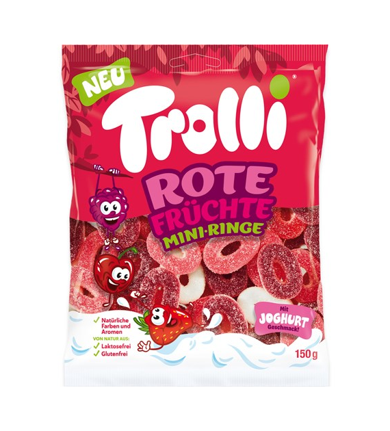 Trolli Rote Früchte Mini-Ringe 150g
