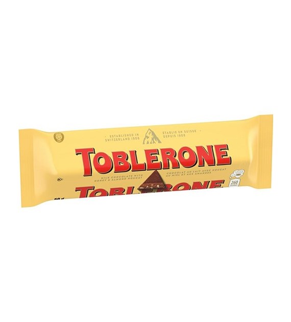 Toblerone Milk Honey Almond Nougat 50g