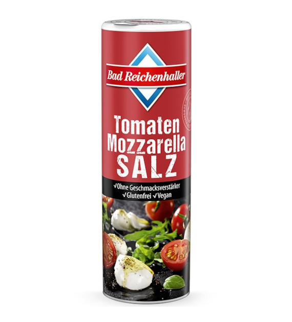 Bad Reichenhaller Mozarella Tomaten Salz 300g