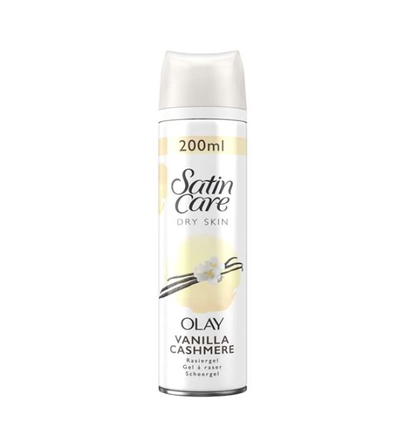 Gillette Satin Care Vanilla Cashmere Gel 200ml