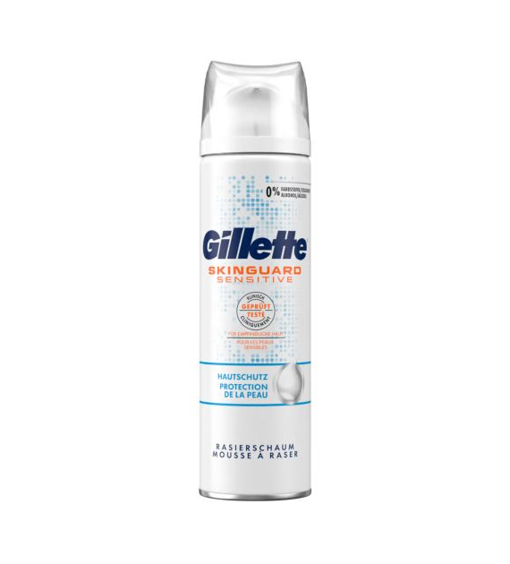 Gillette Skinguard Sensitive Pianka 250ml