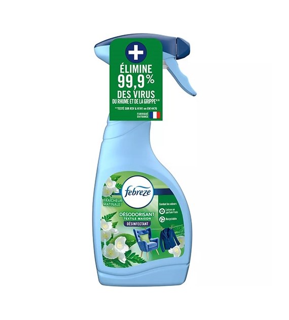 Febreze Fraicheur Matinale Desinfection Spr 500ml