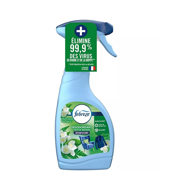 Febreze Fraicheur Matinale Desinfection Spr 500ml