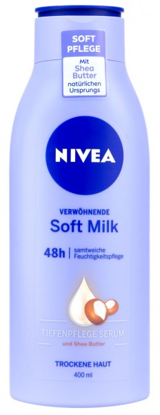 Nivea Soft Milk Trocken Haut Balsam 400ml