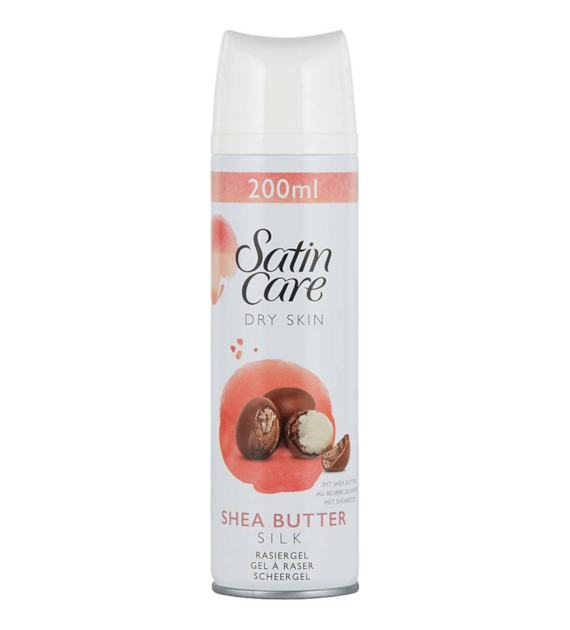Gillette Satin Care Dry Skin Shea Butter Gel 200ml