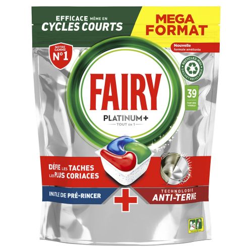 Fairy Platinum+ Anti-Terne Green 39szt 605g