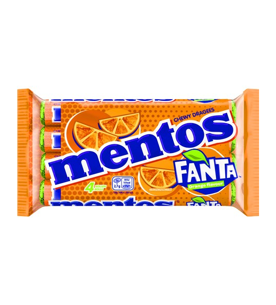 Mentos Fanta 4pack 4x37,5g 150g