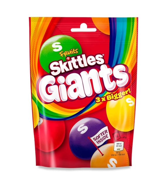 Skittles Giants Fruits 141g